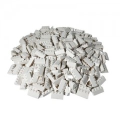 LEGO LEGO 2x4 Dachsteine Weiss \/ 25 Stueck \/ White bricks 3037 LEGO 2x4 кирпичи для крыши белые / 25 шт / Белые кирпичи 3037