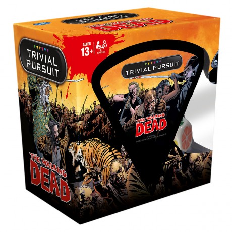 Winning Moves Trivial Pursuit The Walking Dead Comic Тривиальная погоня Ходячие мертвецы Комикс
