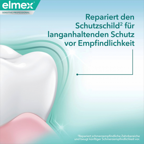 elmex Zahnpasta Sensitive Professional Repair & Prevent Sanftes Weiss, 75 ml, Зубная паста Sensitive Professional Repair & Prevent Sanftes Weiss с аргинином и цинком, 75 мл