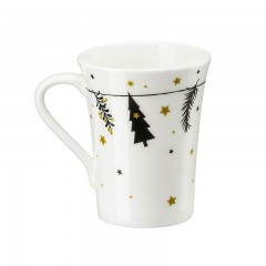 Hutschenreuther Hutschenreuther My Mug Collection Christmas - Enjoy x-mas time Becher mit Henkel 0,40L Hutschenreuther My Mug Collection Christmas - Наслаждайтесь Рождеством Кружка с ручкой 0,40 л