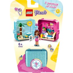LEGO Friends 41412 Olivias Sommer Wurfel - Strandtag ЛЕГО Летняя игровая шкатулка Оливии