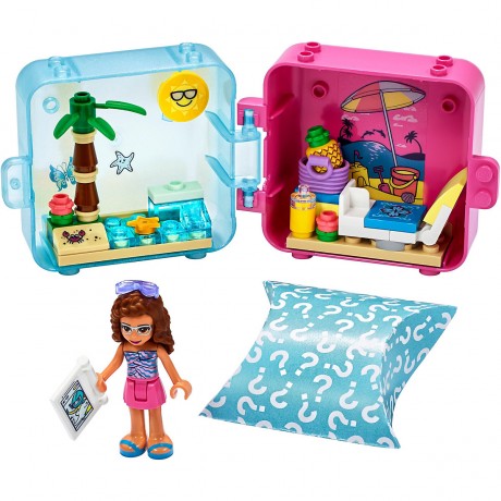 LEGO Friends 41412 Olivias Sommer Wurfel - Strandtag ЛЕГО Летняя игровая шкатулка Оливии