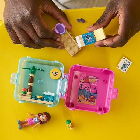 LEGO Friends 41412 Olivias Sommer Wurfel - Strandtag ЛЕГО Летняя игровая шкатулка Оливии