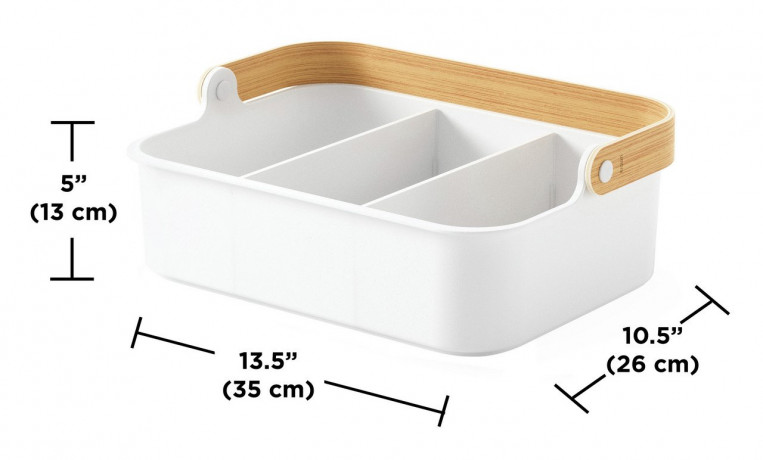 Umbra Umbra Aufbewahungsbehalter BELLWOOD Weiss Контейнер для хранения Umbra BELLWOOD