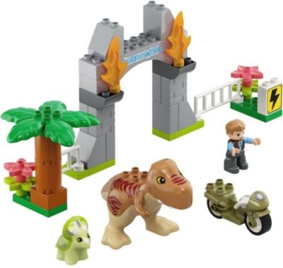 LEGO LEGO DUPLO 10939 Ausbruch des T. rex und Triceratops LEGO DUPLO 10939 Тираннозавр и трицератопс: побег