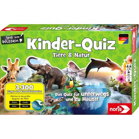 Noris Kinderquiz Tiere  Natur Детская викторина животные природа