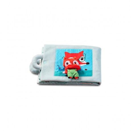 Lilliputiens Stoffbuch\/Aktivitatenbuch Guten Tag kleiner Fuchs Книга с материалами/книга с заданиями Привет