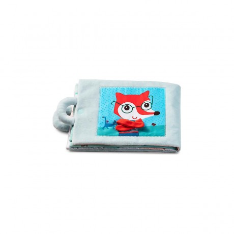 Lilliputiens Stoffbuch\/Aktivitatenbuch Guten Tag kleiner Fuchs Книга с материалами/книга с заданиями Привет