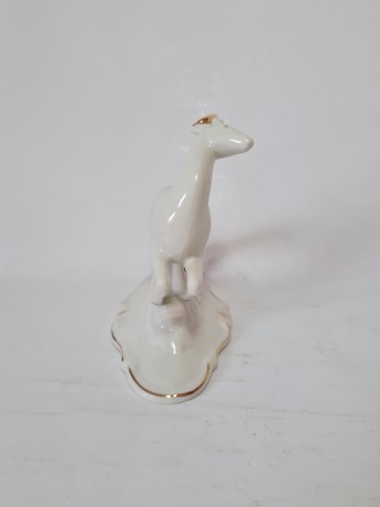 Статуэтка винтажная ARPO "Косуля" с позолотой, Румыния, 1960-70гг.