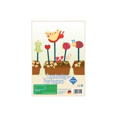 Pebaro Laubsagevorlage Blumenstecker Цветочная вилка шаблона листовки