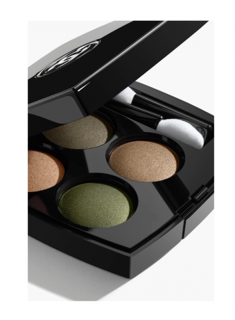 CHANEL Les 4 Ombres Lidschatten 318 Blurry Green, Паллетка теней, Коллекция Осень/Зима 2024, тон 318 Blurry Green