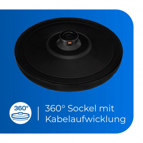 exquisit exquisit Wasserkocher WK 6119 isw, 1,7 l, 2200 W изысканный чайник WK 6119 isw, 1,7 л, 2200 Вт