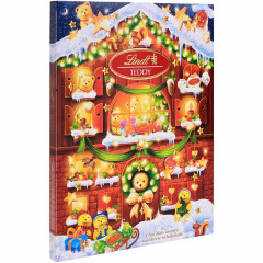 Lindt Teddy Adventskalender 2025 Адвент-календарь, 24 сладких сюрприза, 360 г, 3 штуки