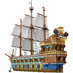 Klemmbausteinset reobrix Piratenschiff 66011 Комплект клеммных колодок reobrix пиратский корабль 66011