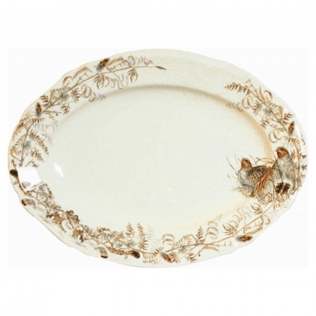 Gien Fayencerie Gien 'Sologne' Platte oval 45 x 33 cm Gien "Sologne" Блюдо овальное 45 x 33 см