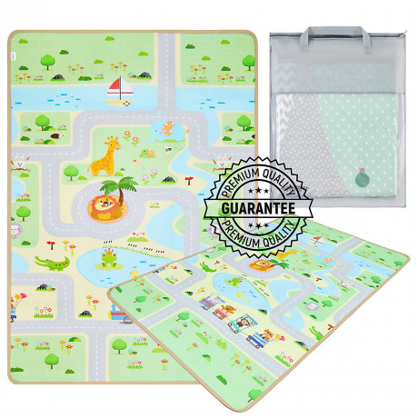 mamabrum Krabbelmatte 120 x 180 x 0.5 cm Wasserdicht Rutschfest Коврик для ползания 120 x 180 x 0,5 см водонепроницаемый нескользящий