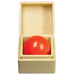 SINASPIELZEUG Holzspielzeug Legematerial Halbring Rot 48 Stuck Материал для прокладки деревянной игрушки полукольцо красное 48 шт.