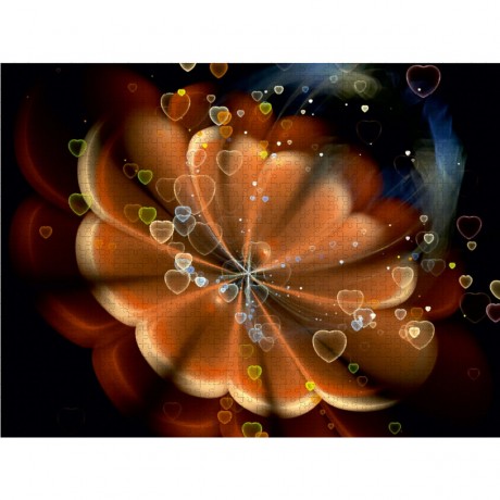 CALVENDO Puzzle CALVENDO Puzzle Unglaubische Fractalblumen Пазл CALVENDO Puzzle Невероятные фрактальные цветы