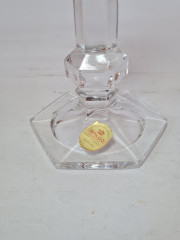 Подсвечник винтажный стеклянный Salco, 18,5x9см, Германия, 1960-70гг.