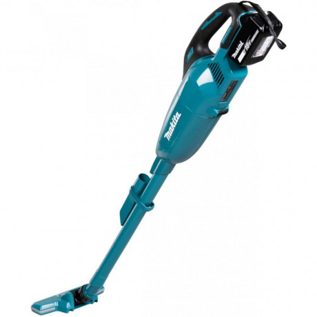Makita Makita Akku-Stielstaubsauger DCL284FZ solo Akku-Stielstaubsauger blau/schwarz, beutellos Беспроводной стержневой пылесос Makita DCL284FZ Solo беспроводной стержневой пылесос синий/черный, без мешка