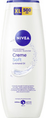 NIVEA Pflegedusche Creme Soft &amp; Almond Oil, 500 ml, Нивеа Крем гель для душа с миндальным маслом, витамины C и E, для гладкой кожи, 500 мл