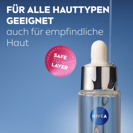 NIVEA Cellular Expert Filler Hyaluron Replumping Serum, 15 ml, Нивеа Сыворотка для лица, 20% гиалурон и алоэ вера, заполнение морщин, 15 мл
