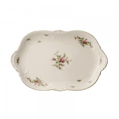 Rosenthal Rosenthal Sanssouci Elfenbein Moosrose neu Platte 33 cm Rosenthal Sanssouci Ivory Moosrose новая тарелка 33 см