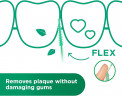 GUM SOFT-PICKS MINTY Interdentalreiniger M, 3 x 40, Межзубные ёршики, зубочистки для зубов с мятным вкусом, очистка межзубных промежутков, мягкие резиновые щетинки, уход за деснами Набор 120 шт (3 х 40)