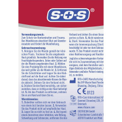 SOS Steriler WundverbSen XL PRO 5ST, SOS Стерильная раневая повязка XL PRO, впитывающая, для ран средней тяжести, 5шт