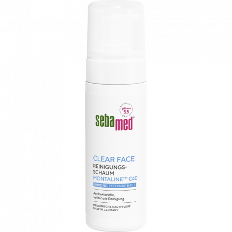 SEBAMED Clear Face Reinigungsschaum, 150 ml, Себамед Пенка для умывания для проблемной кожи, салициловая кислота, 150 мл
