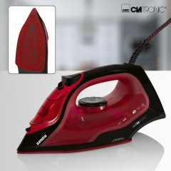 CLATRONIC CLATRONIC Dampfbugeleisen DB 3752, kratzfeste Keramiksohle, 7 Funktionen, 2200 Watt  Паровой утюг CLATRONIC DB 3752, устойчивая к царапинам керамическая подошва, 7 функций, 2200 Вт