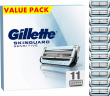 GILLETTE Rasierklingen, Skinguard Sensitive, 11 St, Джилетт Сменные кассеты SkinGuard Sensitive для чувствительной кожи, 11 шт.