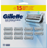 GILLETTE Rasierklingen, Skinguard Sensitive, 11 St, Джилетт Сменные кассеты SkinGuard Sensitive для чувствительной кожи, 11 шт.
