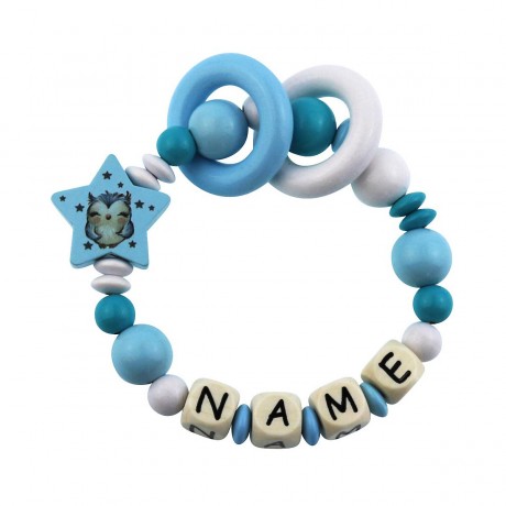 elefantasie Greifling Big Star Eule personalisiert mit Namen Игрушка-клатч Big Star Owl персонализированная с именем