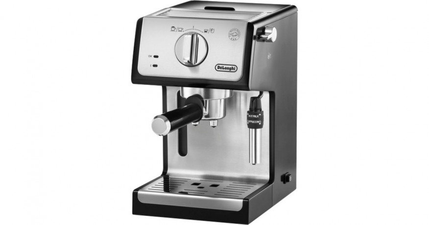 DeLonghi DeLonghi ECP 35.31, Espressomaschine schwarz/aluminium schwarz, aluminium DeLonghi ECP 35.31, кофемашина черный/алюминий