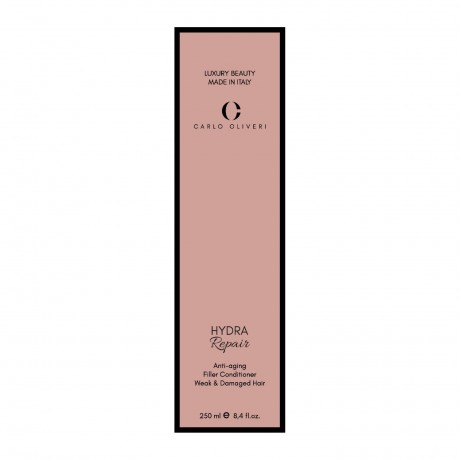 Carlo Oliveri Hydra Repair Anti-Aging Filler Spulung fur schwaches und geschadigtes Haar Hydra Repair Anti-Aging Filler Conditioner для ослабленных и поврежденных волос