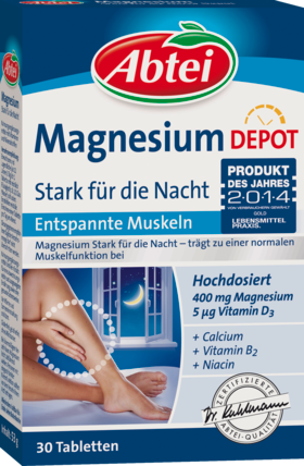 Abtei Магний stark для die Nacht Depot Таблетки, 30 шт