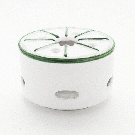 Gmundner Keramik Gmundner Keramik Gruner Rand Teewarmer glatt 14 cm Чай Gmundner Ceramic Green Rim уютный гладкий 14 см