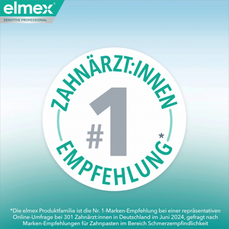 elmex Zahnpasta Sensitive Professional Repair & Prevent, 75 ml, Зубная паста для чувствительных зубов с аргинином и цинком Repair & Prevent, 75 мл