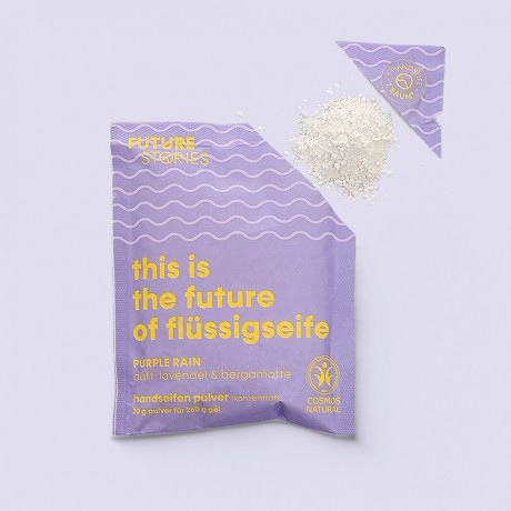 FUTURE STORIES Flussigseifen Pulver 3er Set Lavendel & Bergamotte Набор из 3 жидких мыльных порошков с лавандой и бергамотом