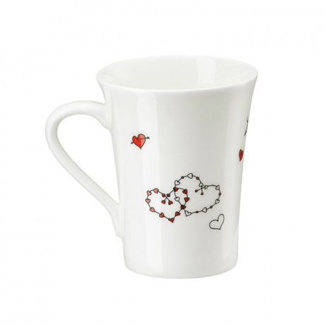 Hutschenreuther Hutschenreuther My Mug Collection - Love is all you need Becher mit Henkel 0,40 L Hutschenreuther My Mug Collection - Love is all you need Кружка с ручкой 0,40 л