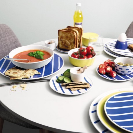 Thomas ONO friends - Yellow Kombi-Untertasse / Abdeckung zu Schale 14 cm / Teller 15 cm Thomas ONO friends - Желтое блюдце комбинированное/крышка на миску 14 см/тарелка 15 см