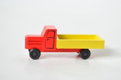 Holzspielzeug Lastenauto mit Pritsche Деревянный игрушечный грузовик с платформой