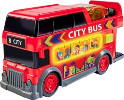 Dickie Toys City Bus mit Licht Sound Городской автобус со световым звуком