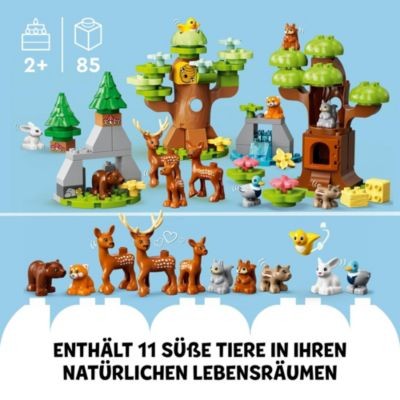 LEGO LEGO DUPLO 10979 Wilde Tiere Europas LEGO DUPLO 10979 Дикие животные Европы