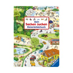 Ravensburger Sachen suchen im Riesenbilderbuch-Format Поиск вещей в формате гигантской книжки с картинками