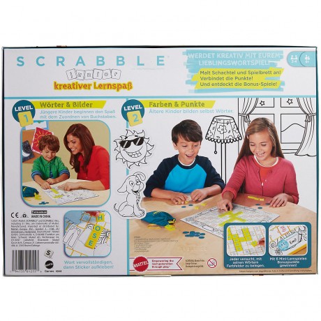 Mattel Scrabble Junior Kreativer Lernsspass Scrabble Junior Творческое обучение весело