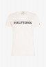 Tommy Hilfiger LOGO EMBROIDERY  Print T-shirt weathered white LOGO EMBROIDERY Футболка с принтом выветрившийся белый
