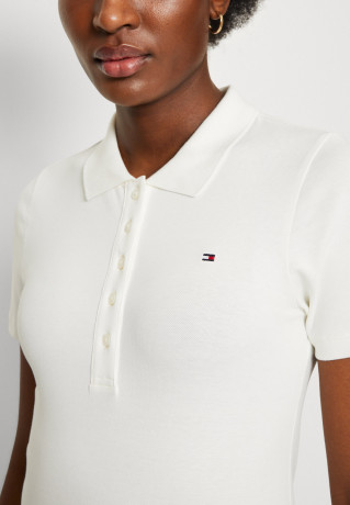 Tommy Hilfiger 1985 SLIM  Polo shirt ecru 1985 SLIM рубашка поло экрю