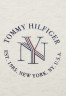 Tommy Hilfiger REGULAR NYC ROUNDALL  Basic T-shirt white heather REGULAR NYC ROUNDALL — Базовая футболка белый вереск